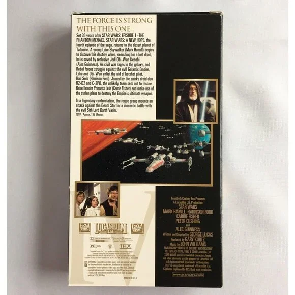 2000 Star Wars Trilogy VHS Tape Box Set of 3 Number IV V & VI Digitally Mastered - Picture 10 of 10
